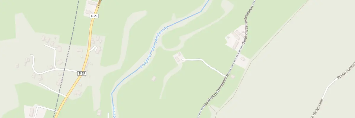 Plan du 46 Cami d’Eth Traouessarou à Beaudéan
