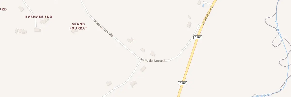 Plan du 653 Rte de Barnabé à Castelnau-sur-Gupie