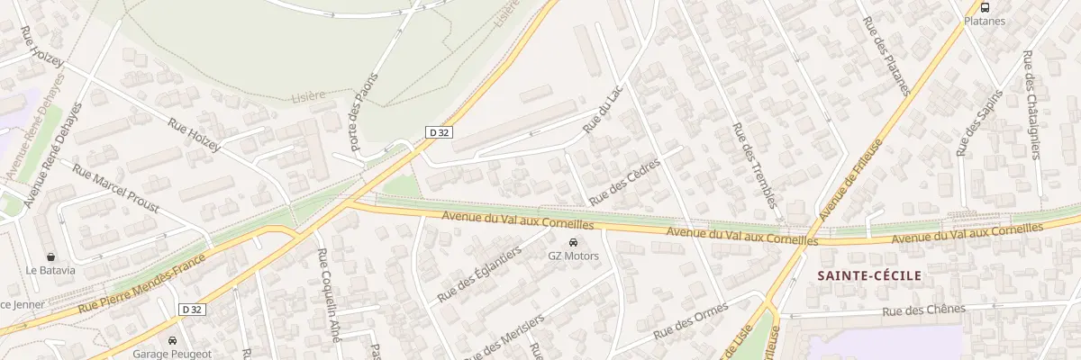 Plan du 20 Rue du Lac au Havre