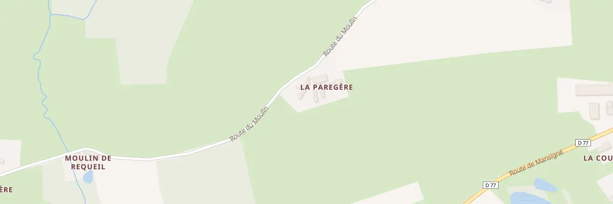Plan du 965 Rte du Moulin à Requeil