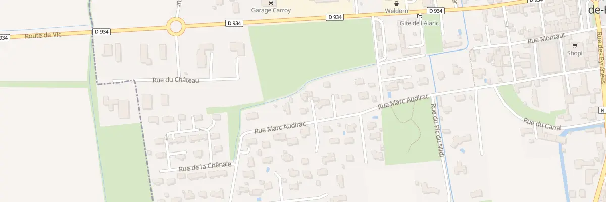 Plan du 53 Rue Marc Audirac à Rabastens-de-Bigorre