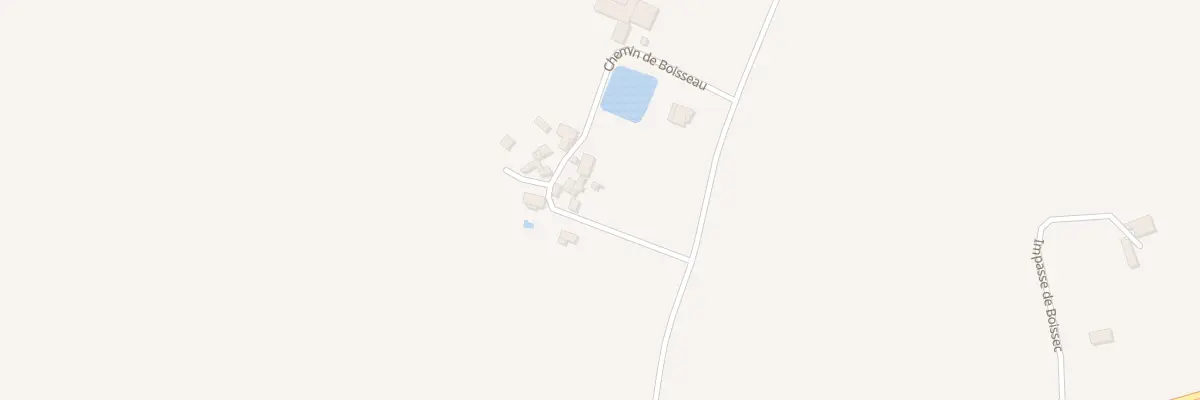Plan du 9 Che de Boisseau à Saint-Romain