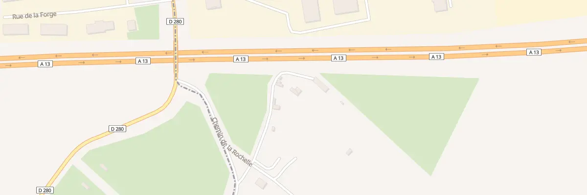 Plan du 558 Rte de Clarbec à Reux