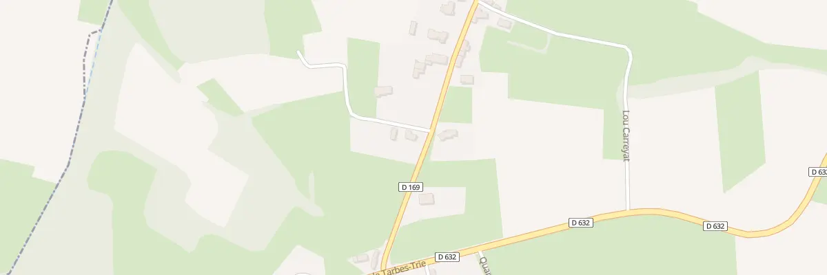 Plan du 169 Qua Lou Vilatge à Lizos