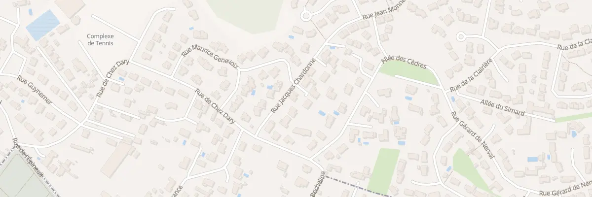 Plan du 8 Rue Jacques Chardonne à Saint-Yrieix-sur-Charente