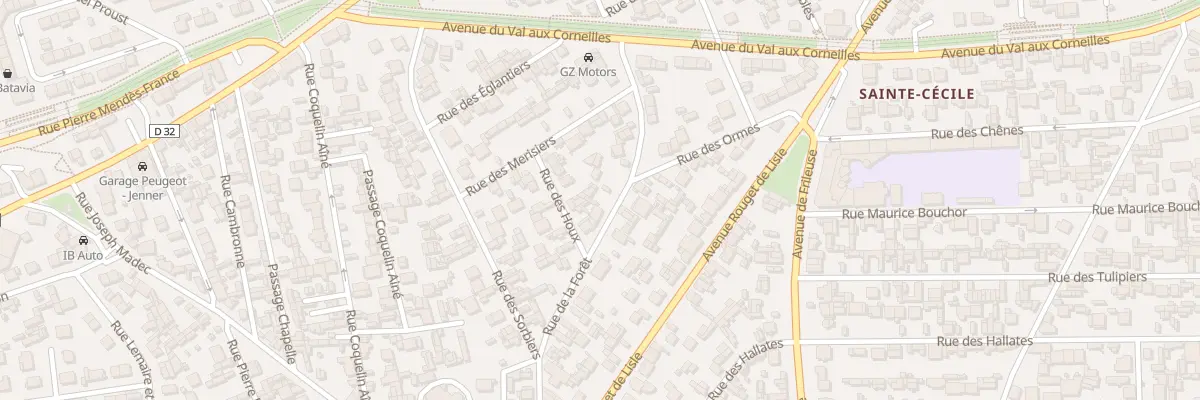 Plan du 19 Rue de la Forêt au Havre