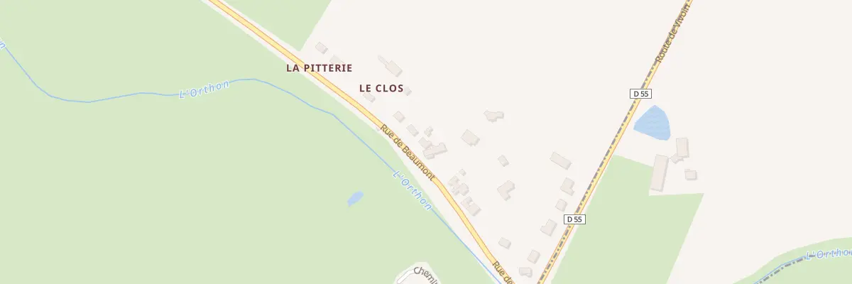 Plan du 69 Rue de Beaumont à Maresché