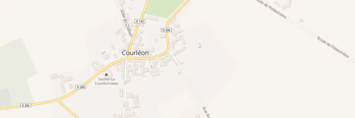 Plan du 8 Imp du Closeau à Courléon