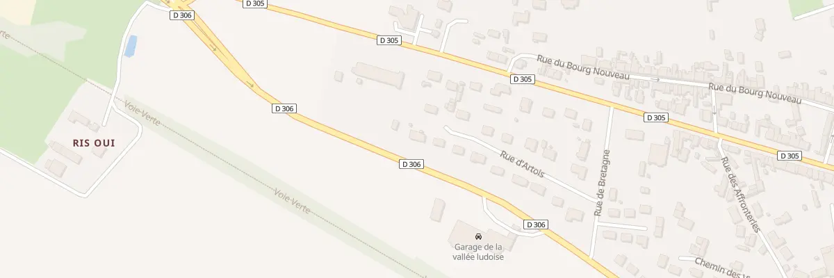 Plan du 16 Rue d’Artois au Lude