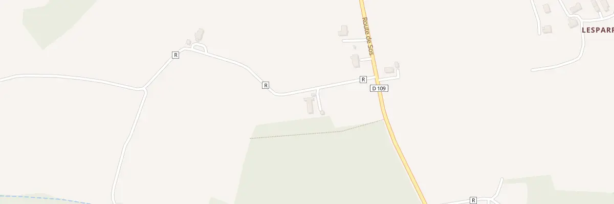 Plan du 1491 Rte de Sos à Sainte-Maure-de-Peyriac