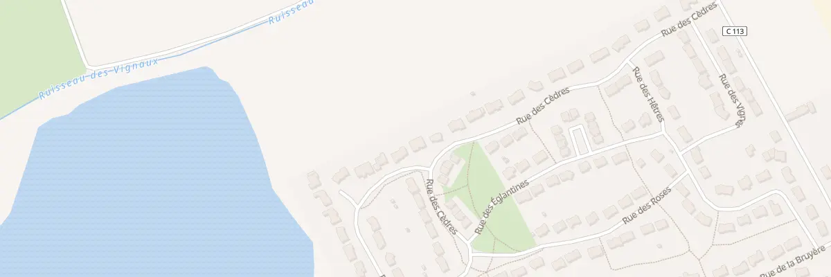 Plan du 29 Rue des Saules à Spay