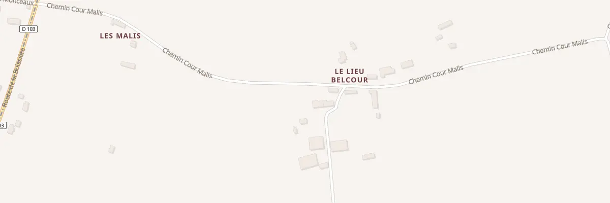 Plan du 5068 Lieu Belcour à Saint-Pierre-des-Ifs