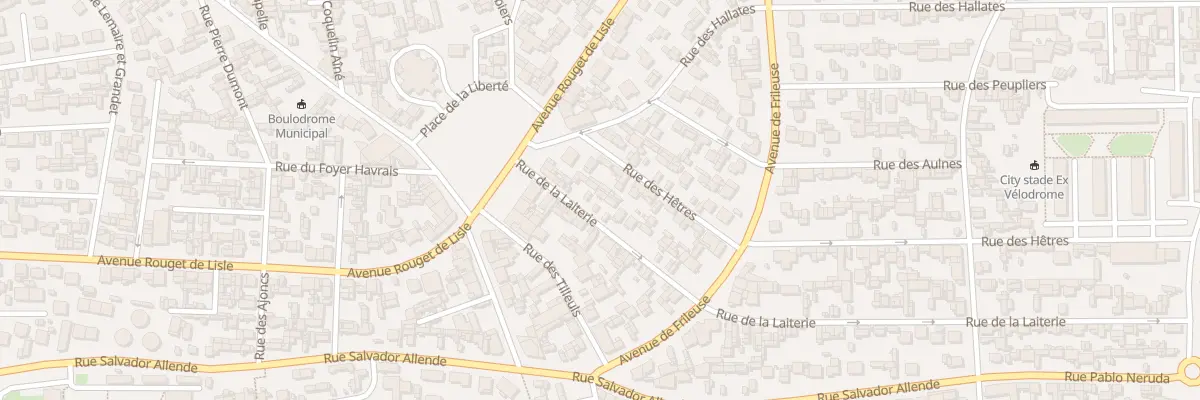 Plan du 9 Rue de la Laiterie au Havre