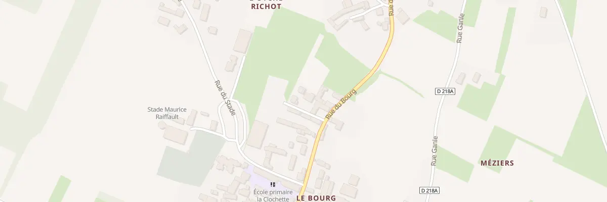 Plan du 3 Imp de l’Ouche Richot à Savigny-en-Véron