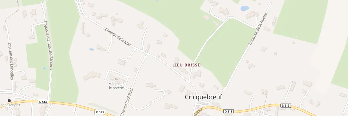 Plan du 14 Che de la Mer à Cricquebœuf