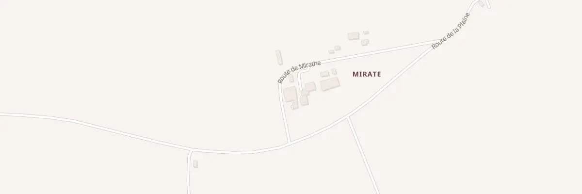 Plan du 54 Mirathe à Baleyssagues