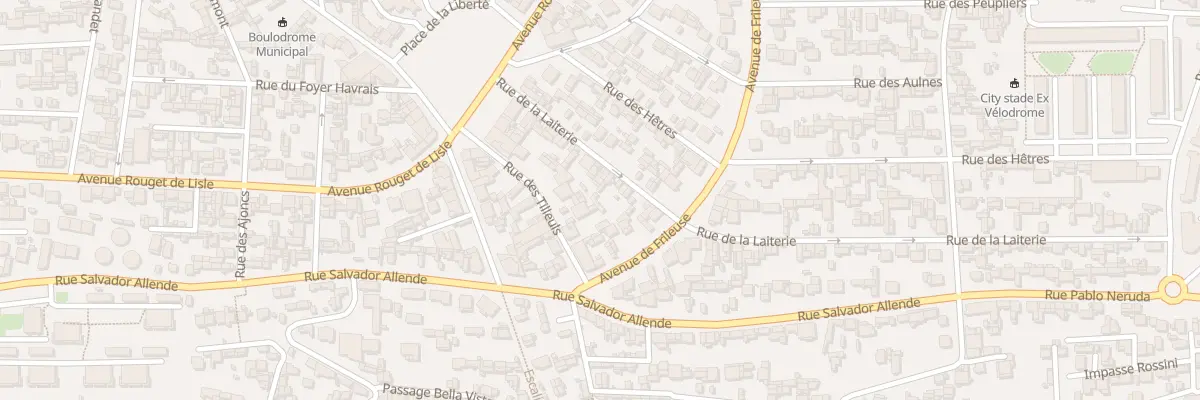 Plan du 20 Rue de la Laiterie au Havre
