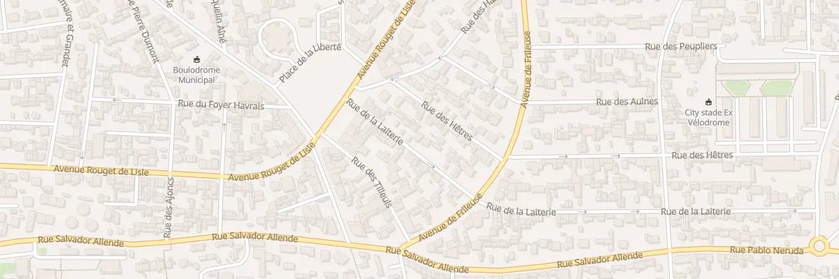 Plan du 13 Rue de la Laiterie au Havre