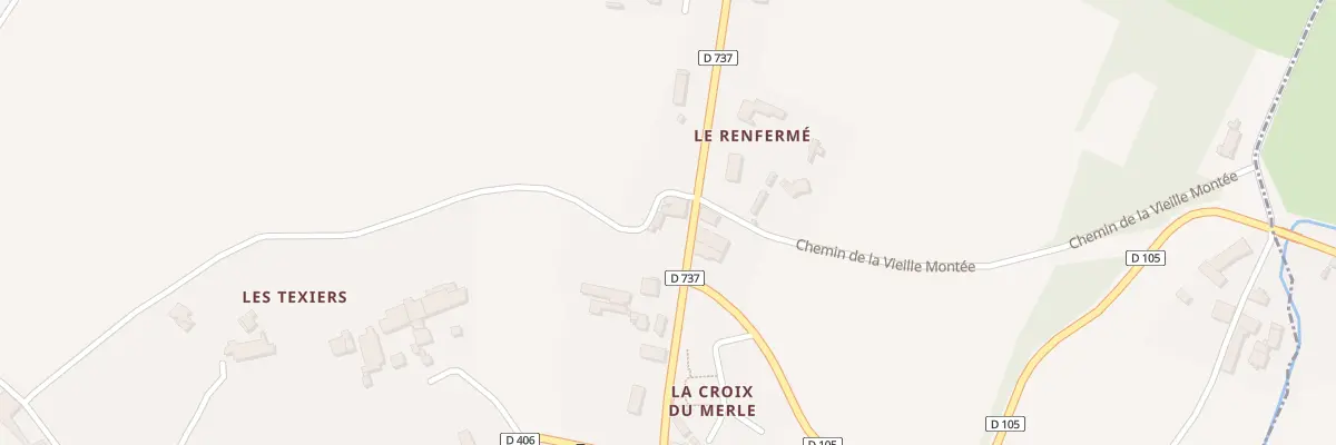 Plan du 107 Rte de Vars à Balzac