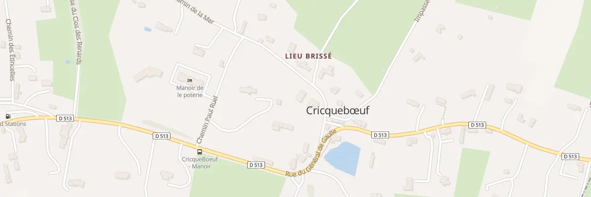Plan du 17 Che de la Mer à Cricquebœuf
