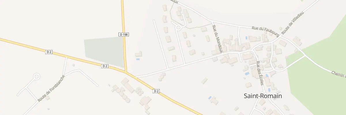 Plan du 1 Lot la Forge à Saint-Romain