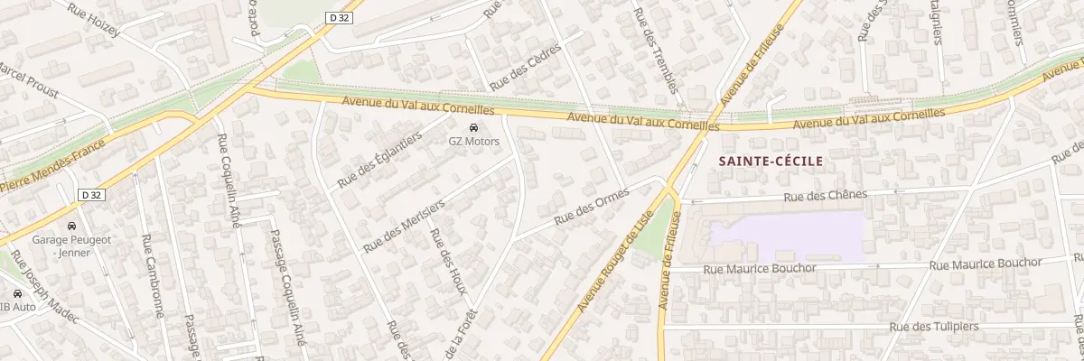 Plan du 38 Rue de la Forêt au Havre