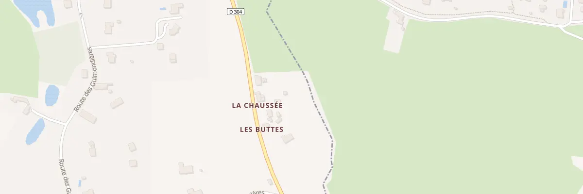 Plan du 33 Rte du Mans à La Milesse