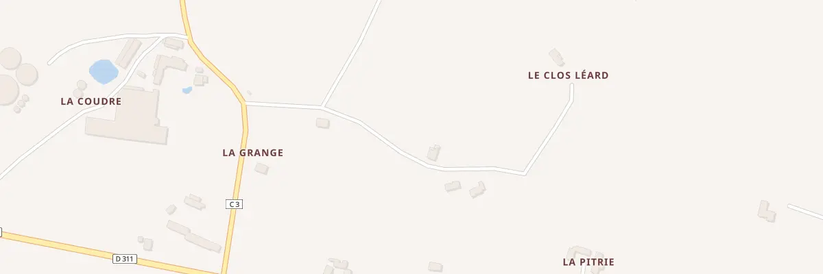 Plan du 5072 Le Clos Cordier à Saint-Paterne - Le Chevain