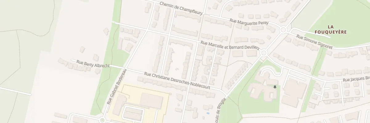 Plan du 29 Rue de la Foresterie au Mans