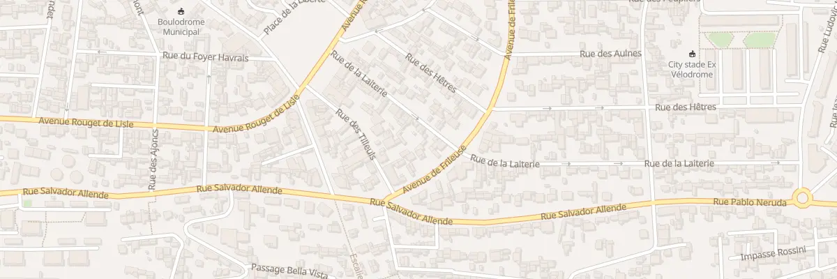 Plan du 22 Rue de la Laiterie au Havre