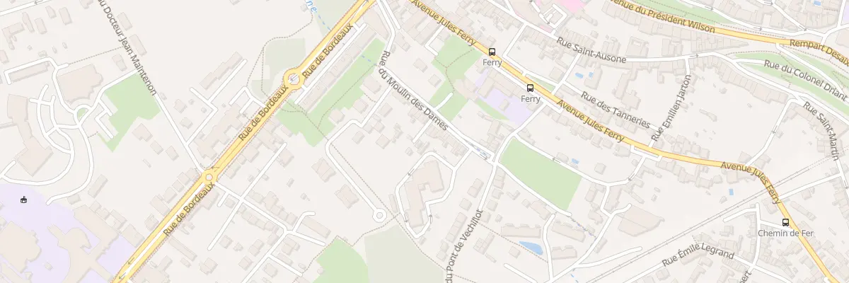 Plan du 21 Rue du Moulin des Dames à Angoulême