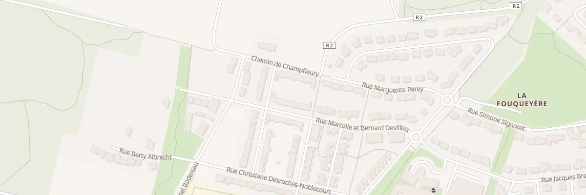 Plan du 8 Rue Nancy Wake au Mans