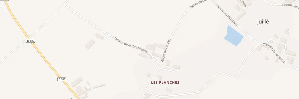 Plan du 4 Che de la Brocheterie à Juillé