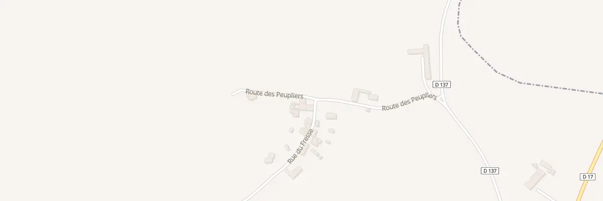 Plan du 5028 Le Fresse à Bonnes