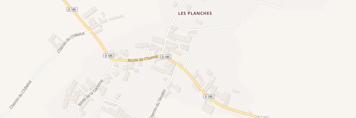 Plan du 12 Rte de Fontenille à Juillé