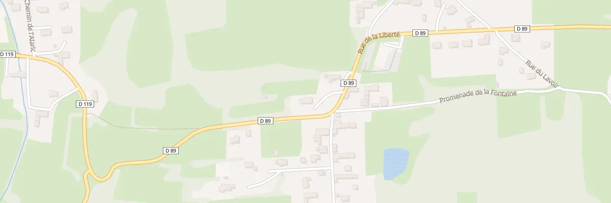 Plan du 11 Rue de la Liberté à Castéra-Lou