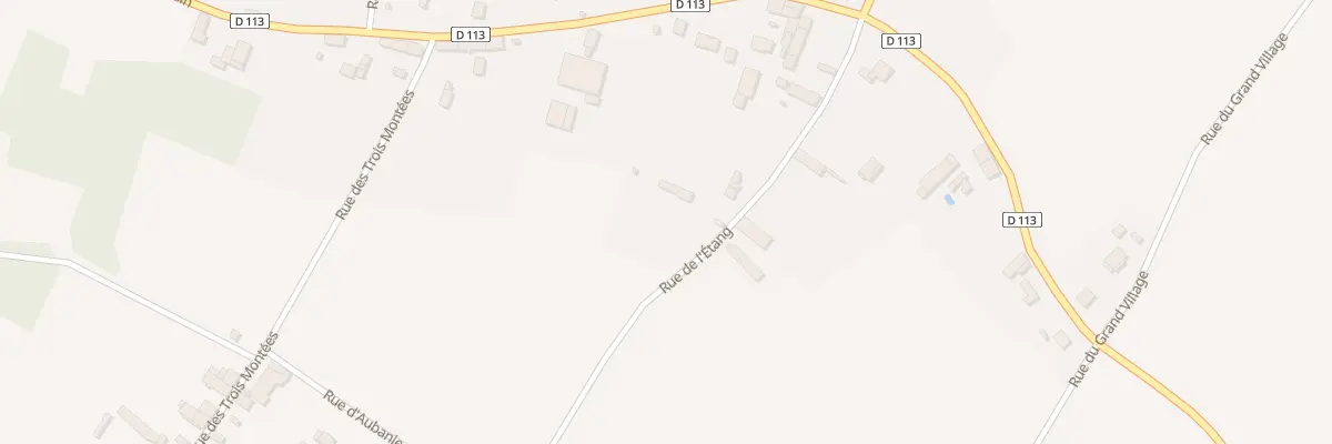 Plan du 22 Rue de l’Etang Theil à Limalonges
