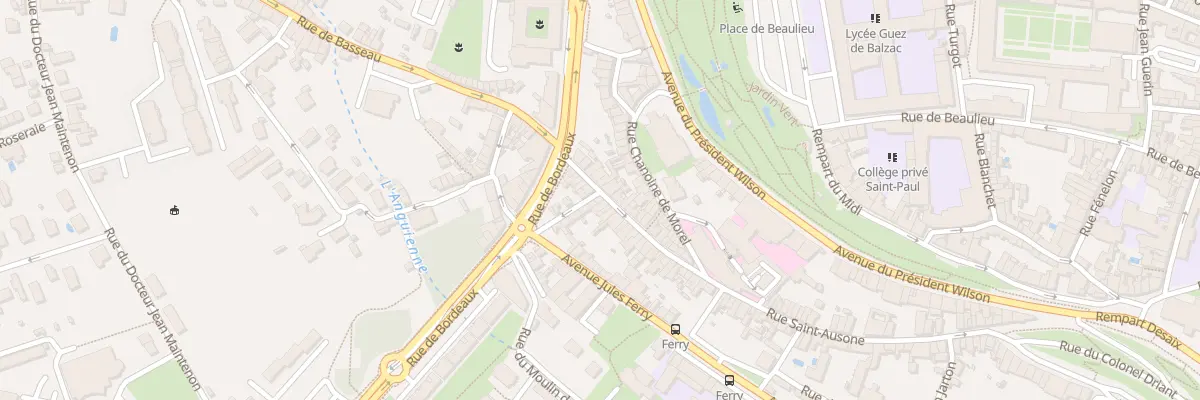 Plan du 101 Rue Saint Ausone à Angoulême