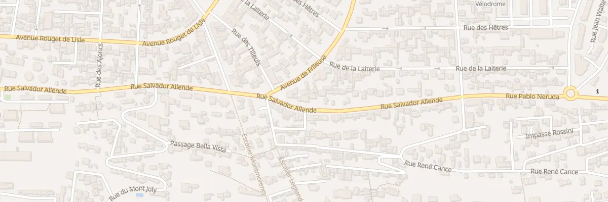 Plan du 97 Rue Salvador Allende au Havre