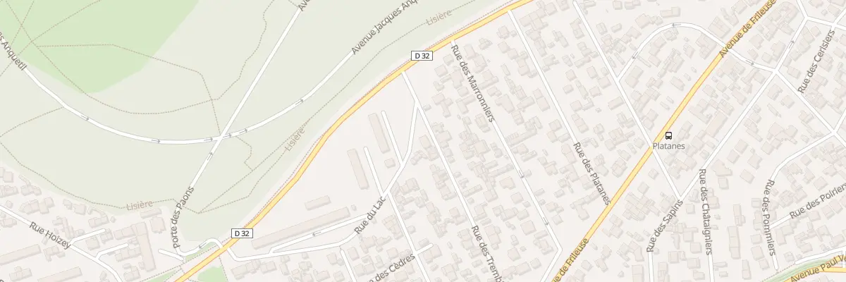 Plan du 41 Rue des Trembles au Havre