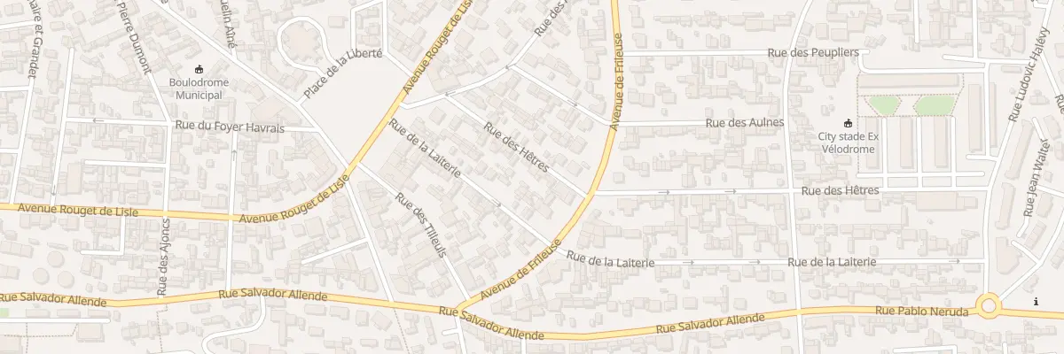 Plan du 16B Rue des Hêtres au Havre
