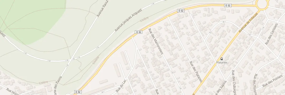 Plan du 52 Rue des Trembles au Havre