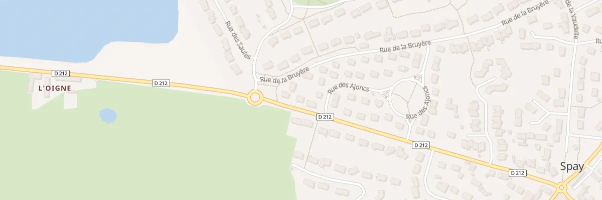 Plan du 44 Rue de Voivres à Spay