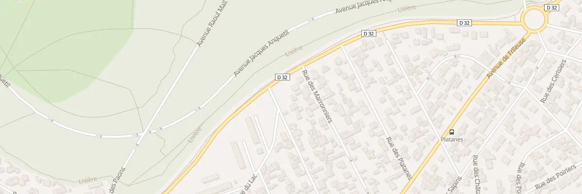 Plan du 54 Rue des Trembles au Havre