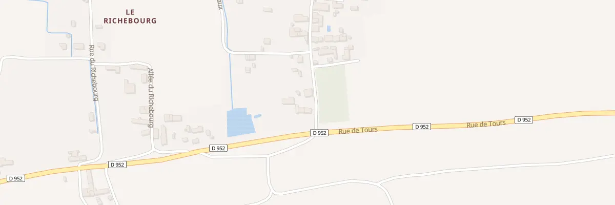 Plan du 24 Rue des Réaux à Chouzé-sur-Loire