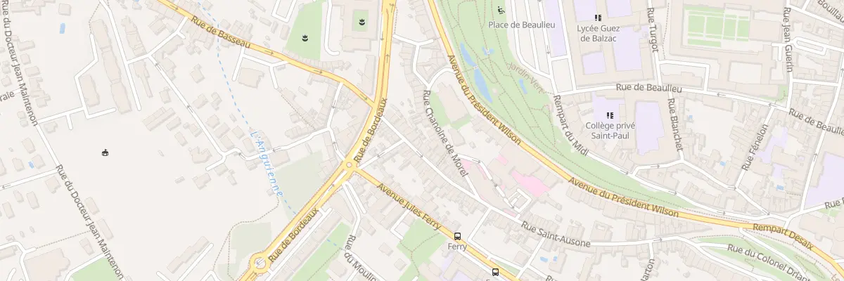 Plan du 118 Rue Saint Ausone à Angoulême