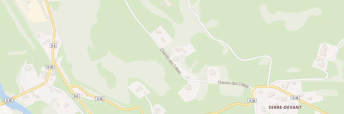 Plan du 3 Che des Crêtes à Pouzac