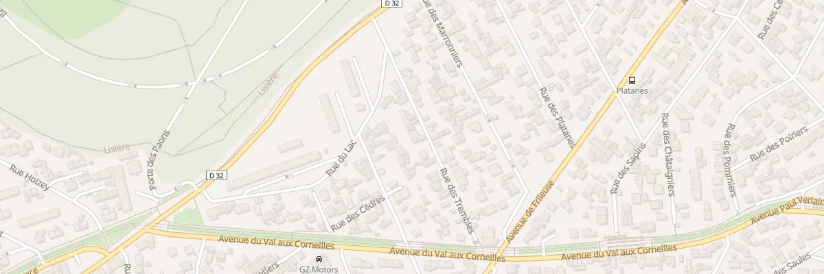 Plan du 31 Rue des Trembles au Havre
