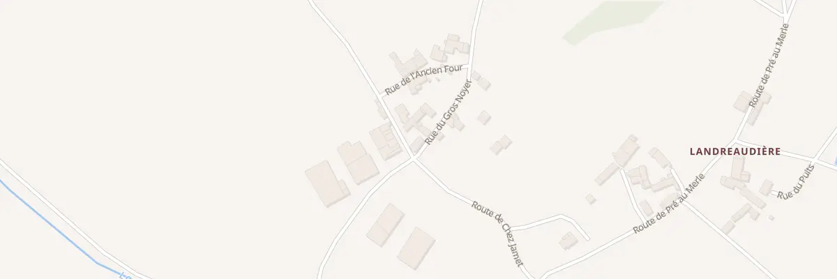 Plan du 7 Rte de Chez Jamet à Londigny
