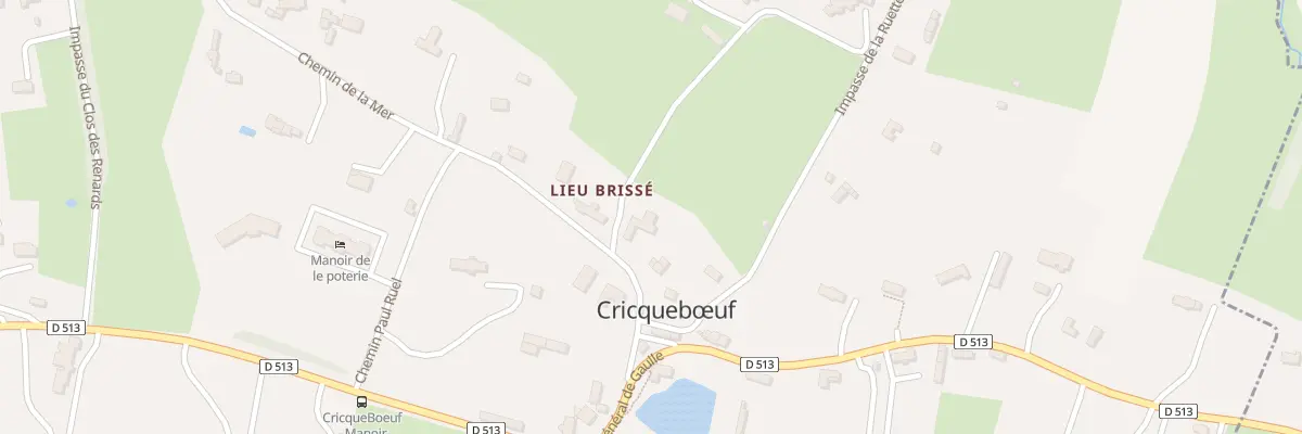 Plan du 7 Che de la Mer à Cricquebœuf